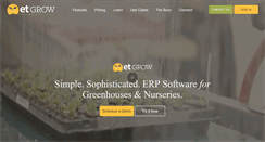 Desktop Screenshot of etgrow.com